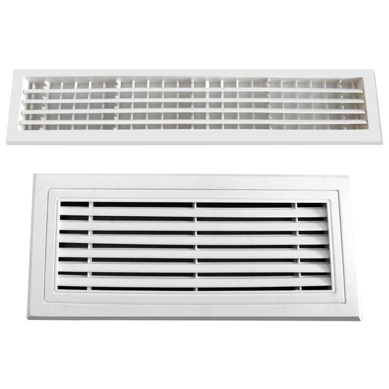 Central air -conditioned air outlet Blinding grid fresh air system ventilation into the air inlet heating cover air intake