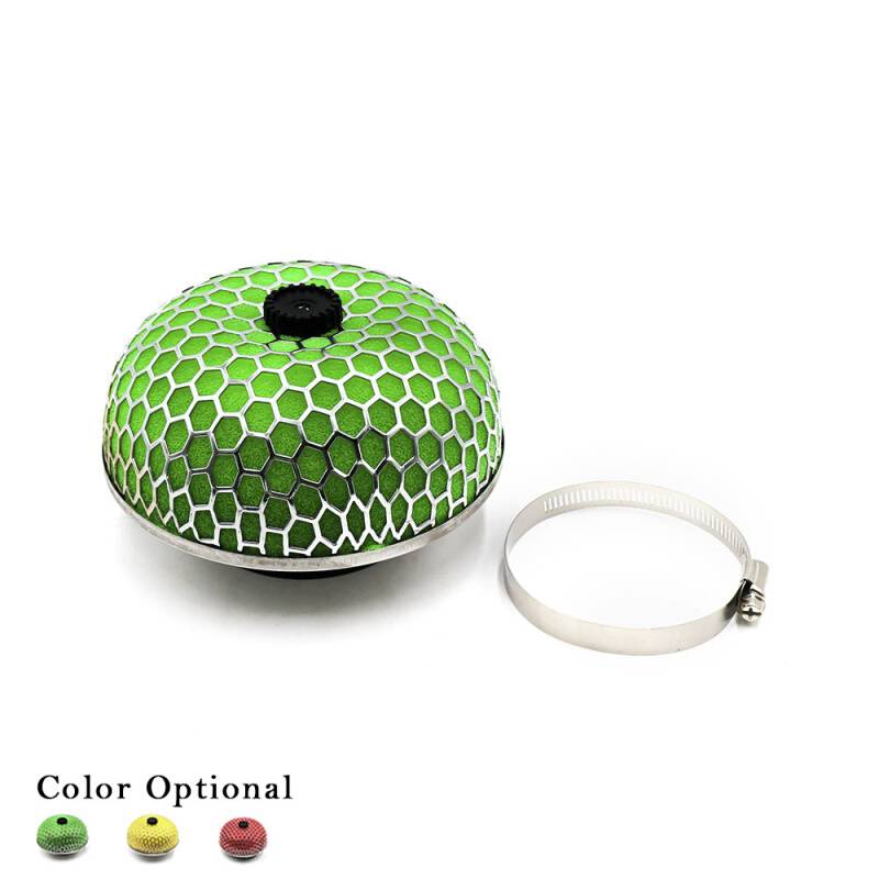 Car modification Cold air intake system Winter mushroom head empty filter 76mm/100mm