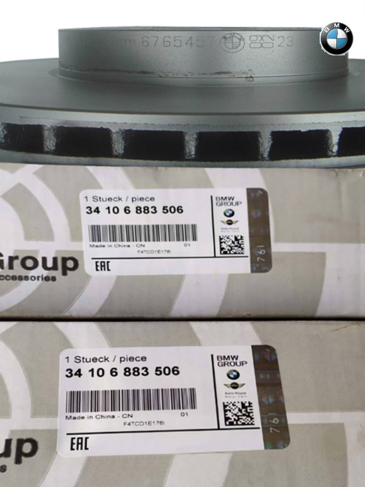BMW official original original 1234567 series X12345678Z4M3M4M5GTMINI front and rear brake discs