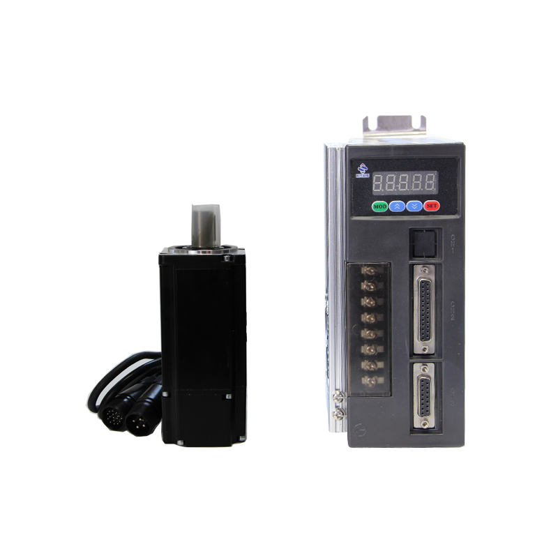 60 motor servo drive set with brake 485 bus 400W3000 rotor control system constant torque