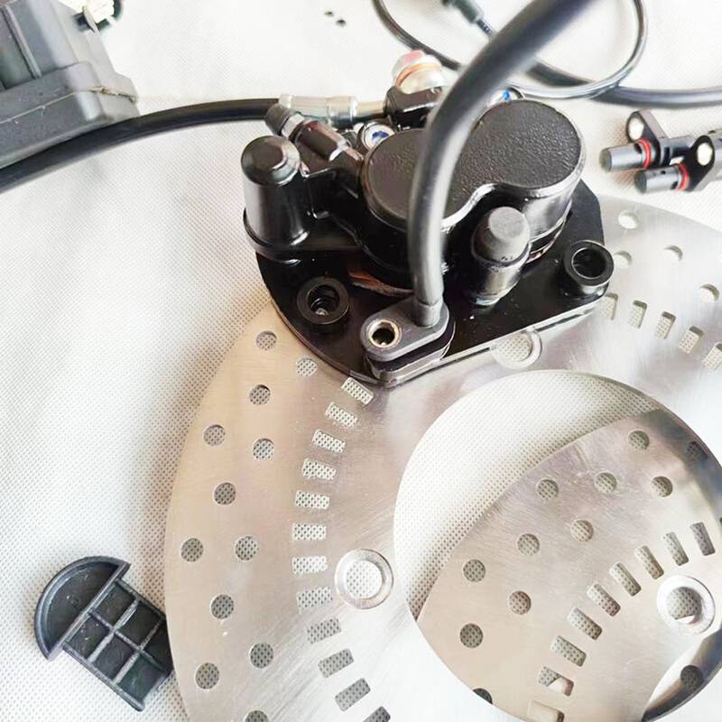 Small car four -wheeled car brake system ABS anti -holding system configuration