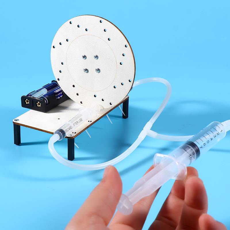 Science and technology production small invention DIY disc brake system model Steam science experiment manual assembly toys