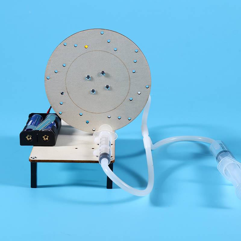 Science and technology production small invention DIY disc brake system model Steam science experiment manual assembly toys