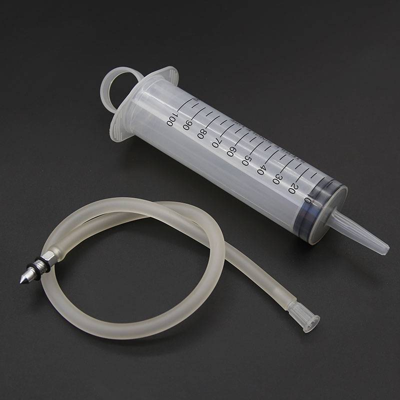 Motor oil replacement tool exhaust tool Motorcycle disc brake system exhaust tool Large needle tube universal