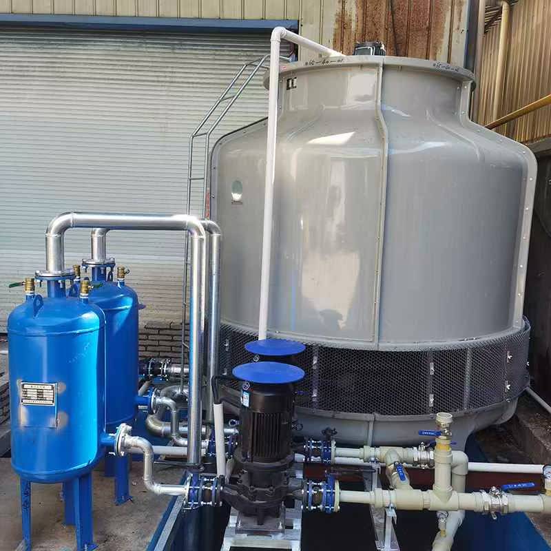 Zinc-sourced water glass steel cooling turret, Central Air-Conditioner, Small Refrigerator Cold Tower Plateau