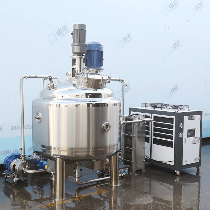 Emulsion tank cooling unit system circulating tank chemical food production line cold water machine heat exchanger
