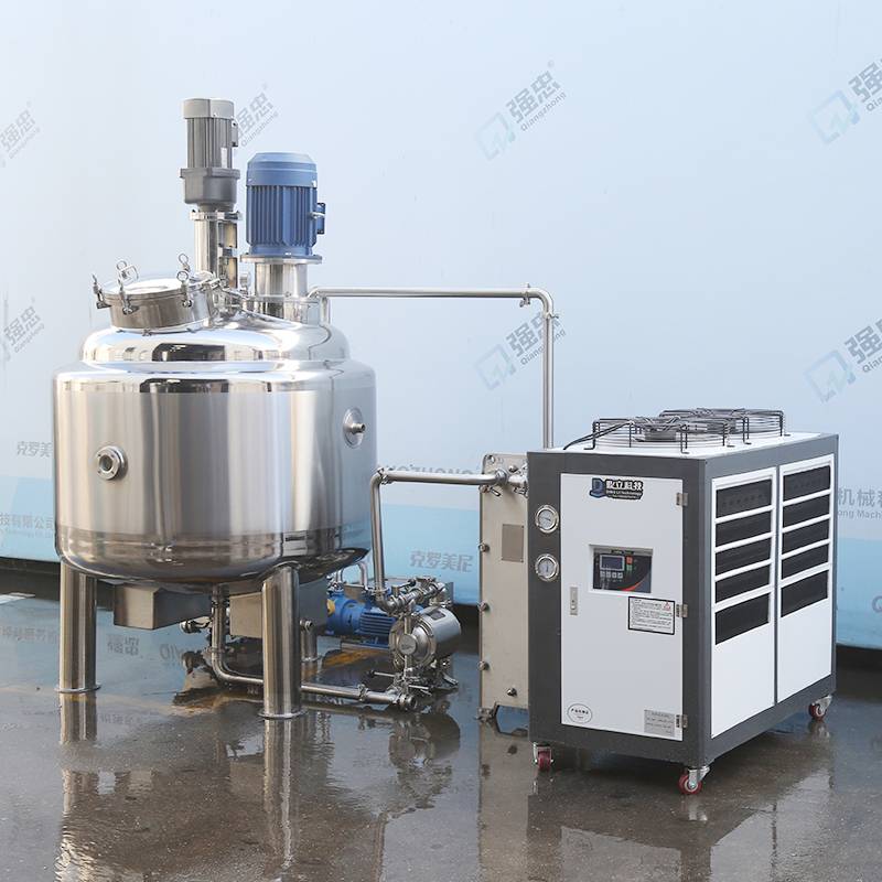 Emulsion tank cooling unit system circulating tank chemical food production line cold water machine heat exchanger