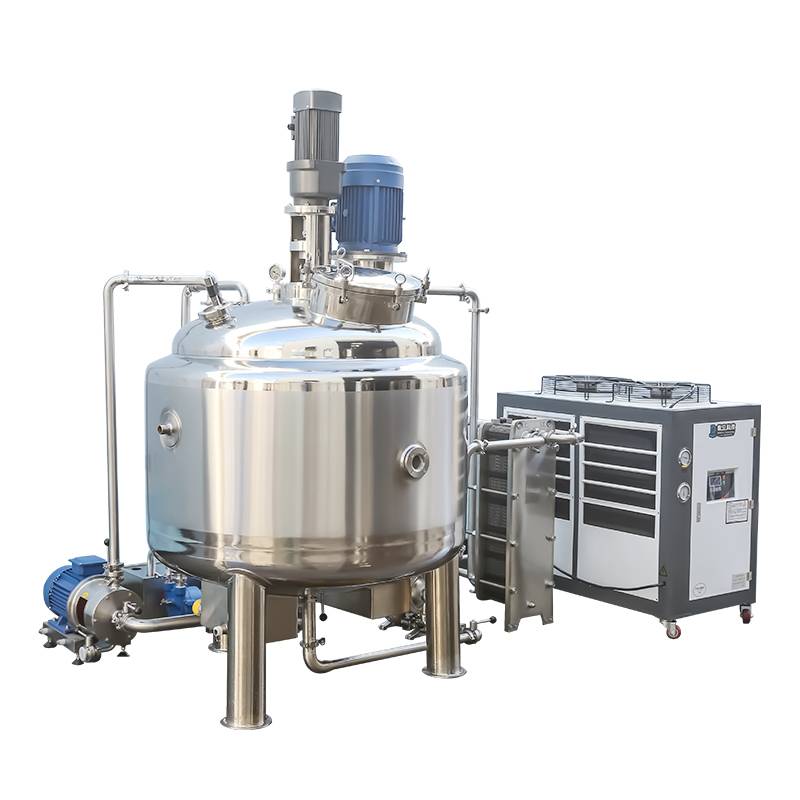 Emulsion tank cooling unit system circulating tank chemical food production line cold water machine heat exchanger