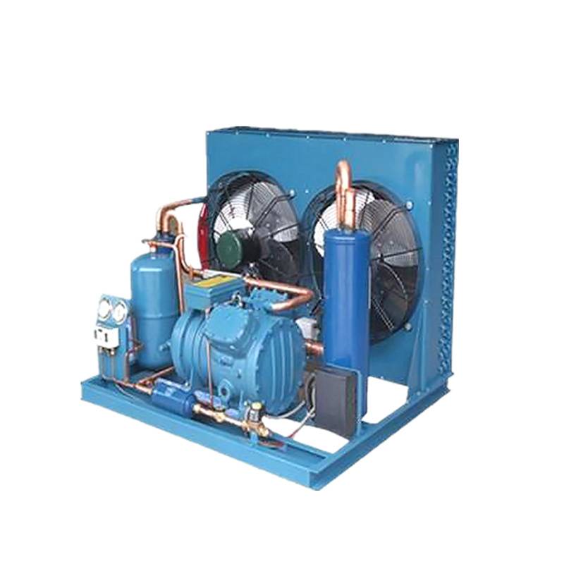 Italian Fuji 4 horsepower, 5 horses, half closed to duplex medium -temperature and low -temperature marine ship cooling system cold storage units