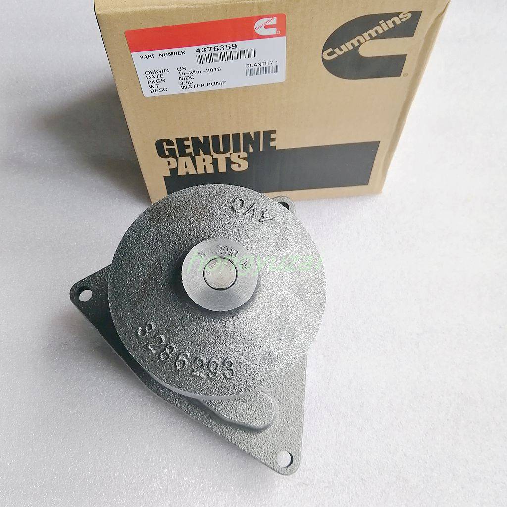 Cummins 6CT engine water pump 4376359 4089647 Dongfeng commercial vehicle accessories QSLE cooling system