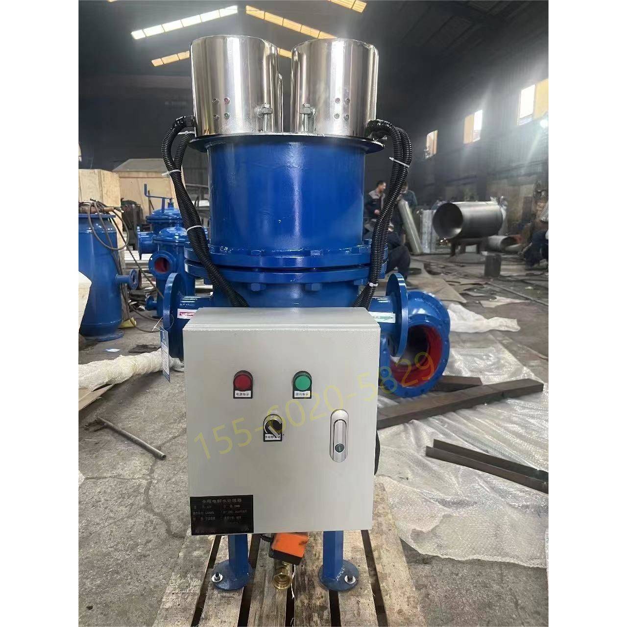 EST electrolytic water processor circulating cooling water electrolytic departure processing system ECT electrified water processor