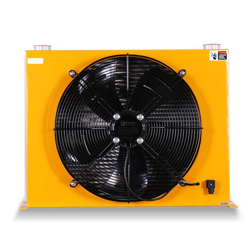 Rui Yi's liquid presure wind cooller radiator aluminum alloy welding our head above AH1680 hydraulic system