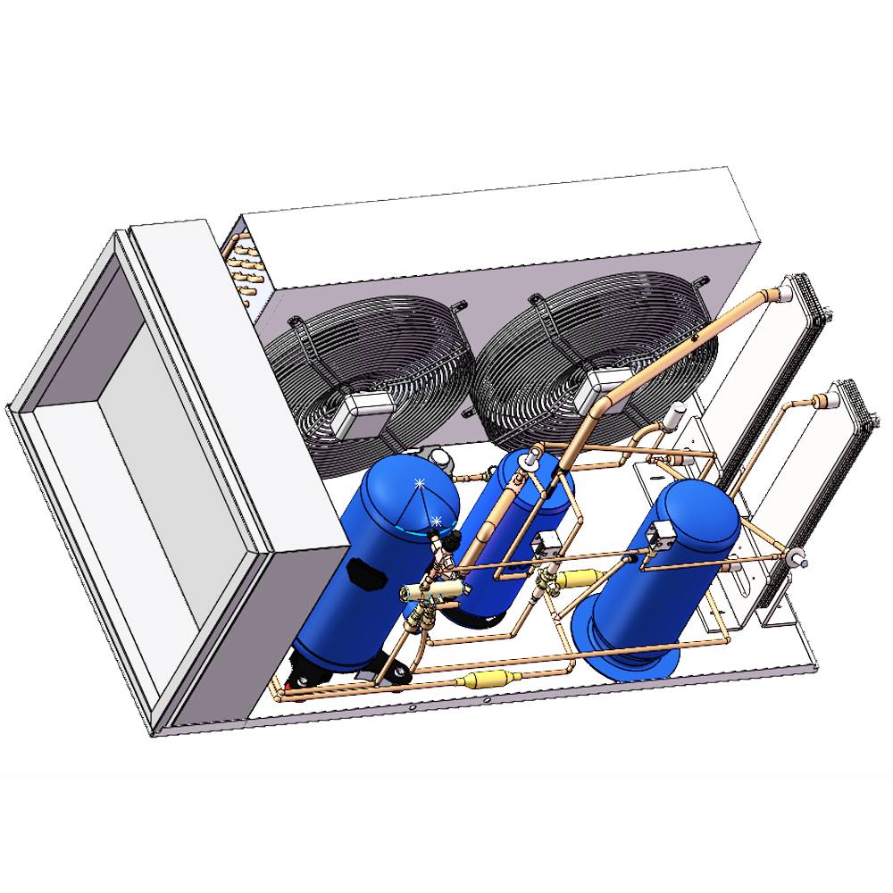 3.5HP Vortex Cold Water has a variety of uses, which can be used for air -conditioning units or industrial cooling systems