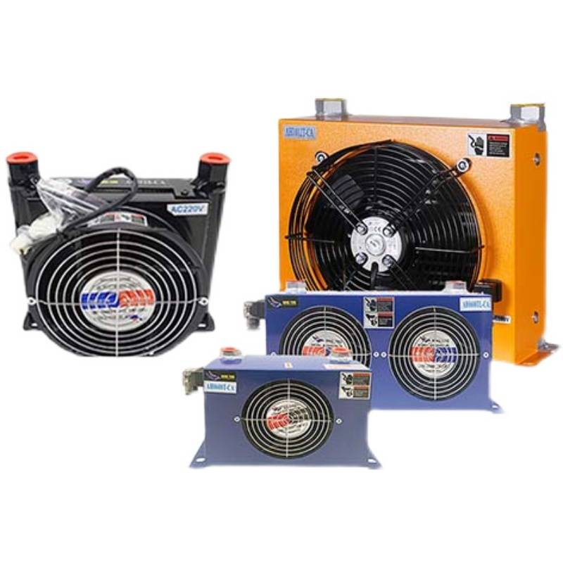 Hydraulic oil radiator wind cooler AH1012 industrial wind oil temperature cooler AH0608 system pump station 0510