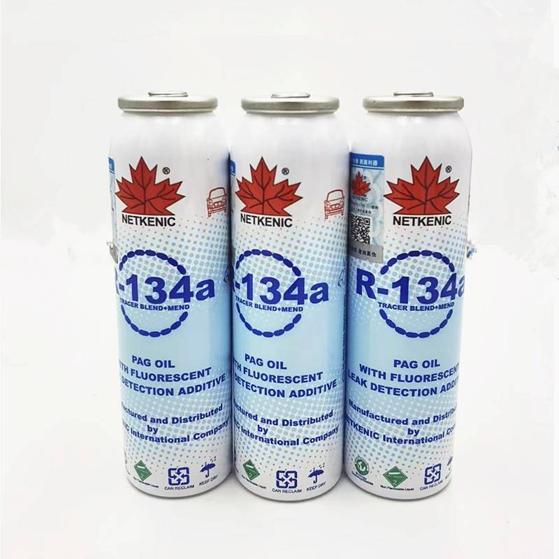 Auto air -conditioning R134 Automatic maple leaf leakage leakage fluorescent cold media leakage pipe pipe supplement king
