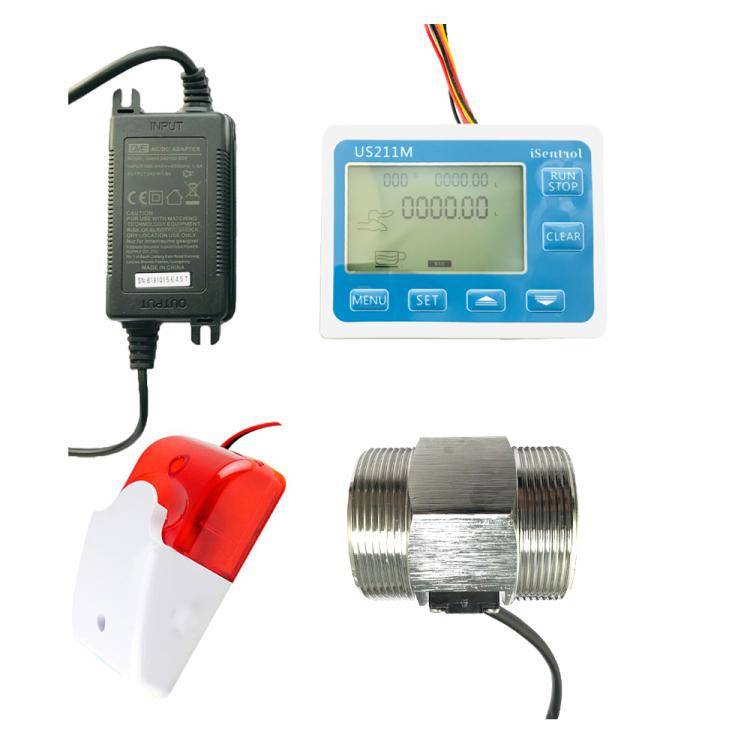 US211MA flow table 2 -inch stainless steel DN50 water sorcer alarm lacking water stop water sound light alarm cooling system