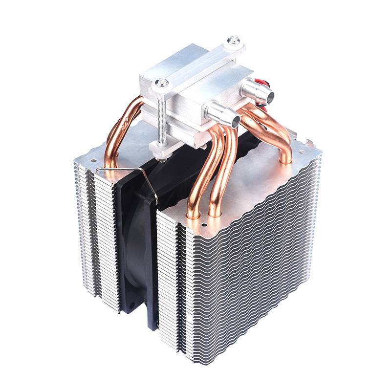 Semiconductor Cold Water Copper Tube Detaidation Equipment 12V Refrigerated Fish Tank Aquarium Air Conditioning Fan Cold Cold System