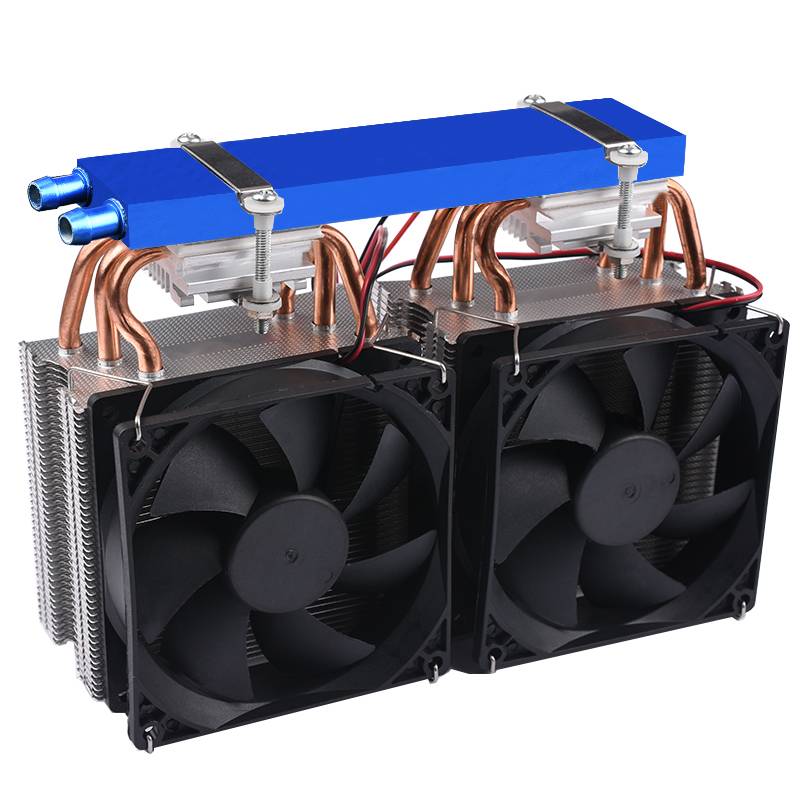 Semiconductor Cold Water Copper Tube Detaidation Equipment 12V Refrigerated Fish Tank Aquarium Air Conditioning Fan Cold Cold System