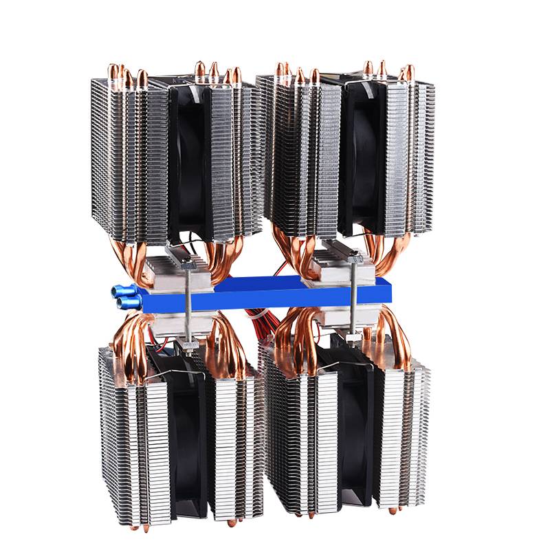 Semiconductor Cold Water Copper Tube Detaidation Equipment 12V Refrigerated Fish Tank Aquarium Air Conditioning Fan Cold Cold System