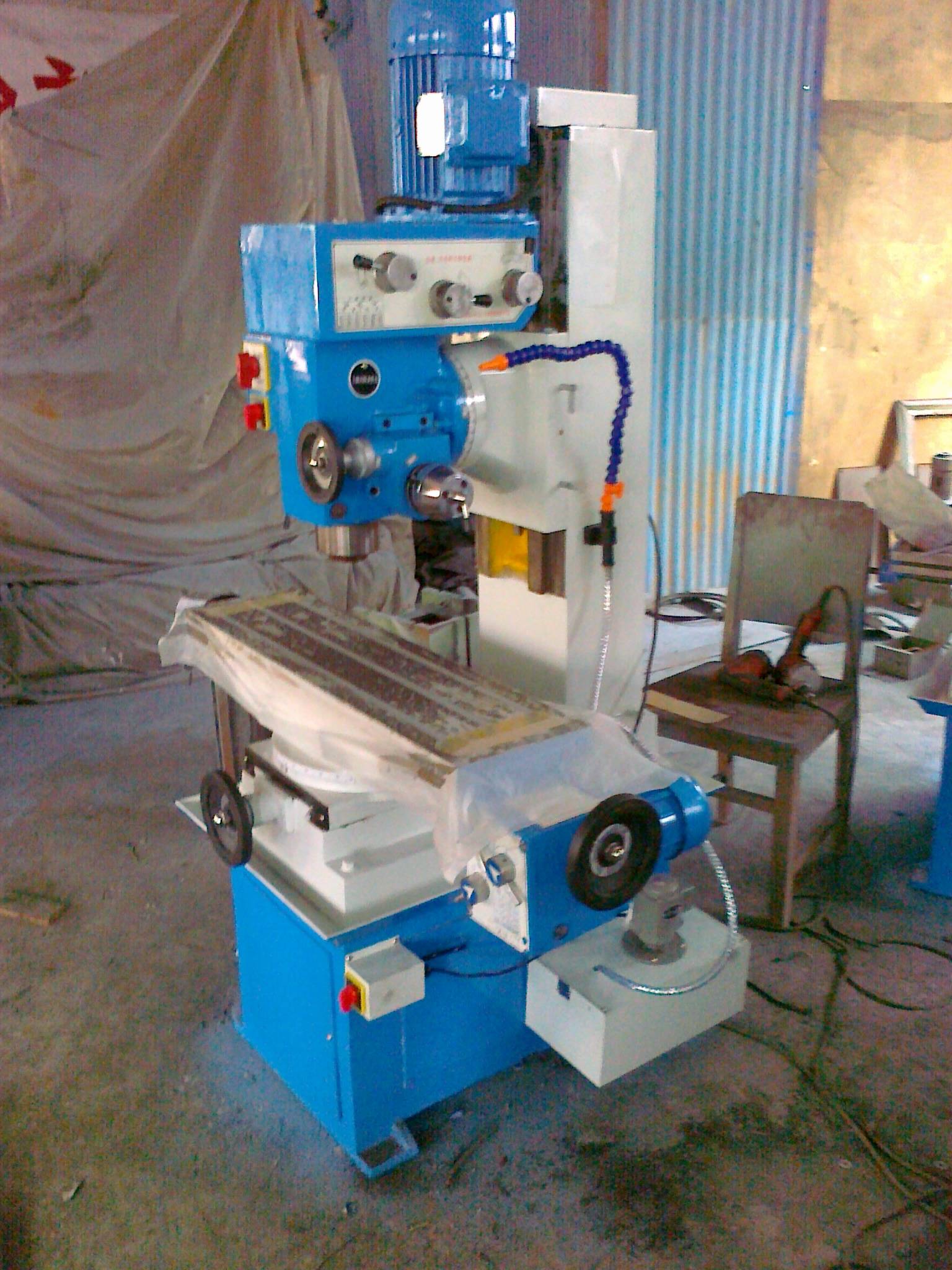 ZX50C Tengzhou machine tool gear transmission, automatic knife, cooling system