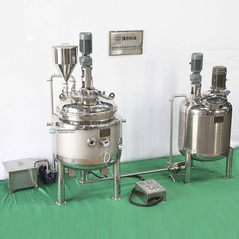 Customized stainless steel 304/316 Electric electric short mixing mixing and dispersing jar cooling system equipment crew