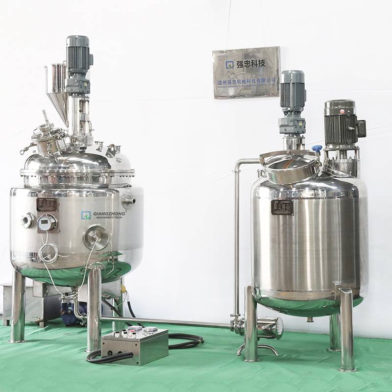 Customized stainless steel 304/316 Electric electric short mixing mixing and dispersing jar cooling system equipment crew