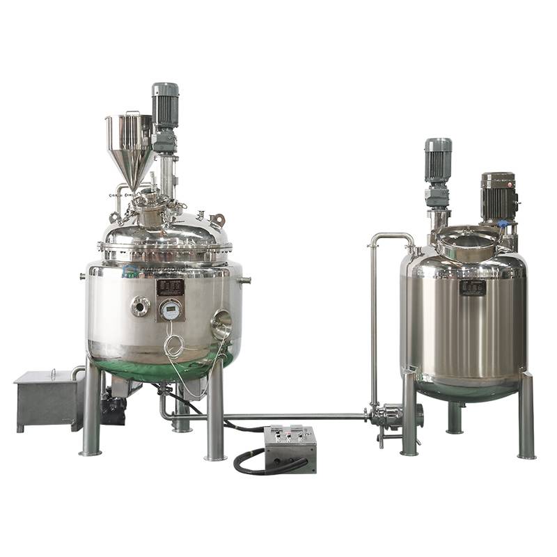 Customized stainless steel 304/316 Electric electric short mixing mixing and dispersing jar cooling system equipment crew