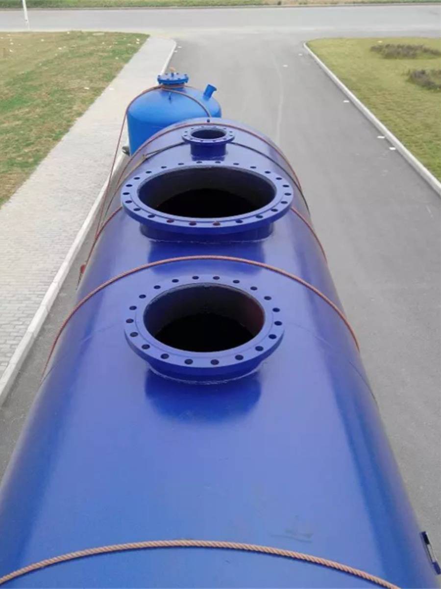 Thickening water setting water heating system Central stainless steel cooling water system large water sideline water collector water splitter