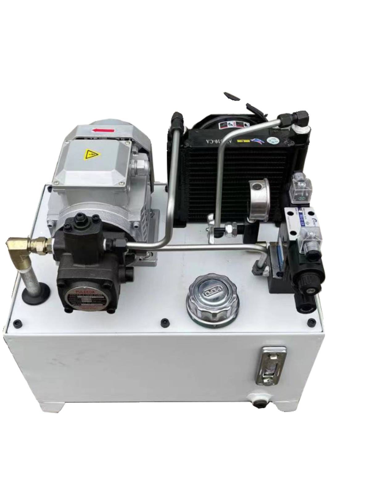 Hydraulic Station Hydraulic System Maggie Pump Station Oil Station Electromagnetic Evasion Valve Cooling Oil Pump Small Hydraulic Station