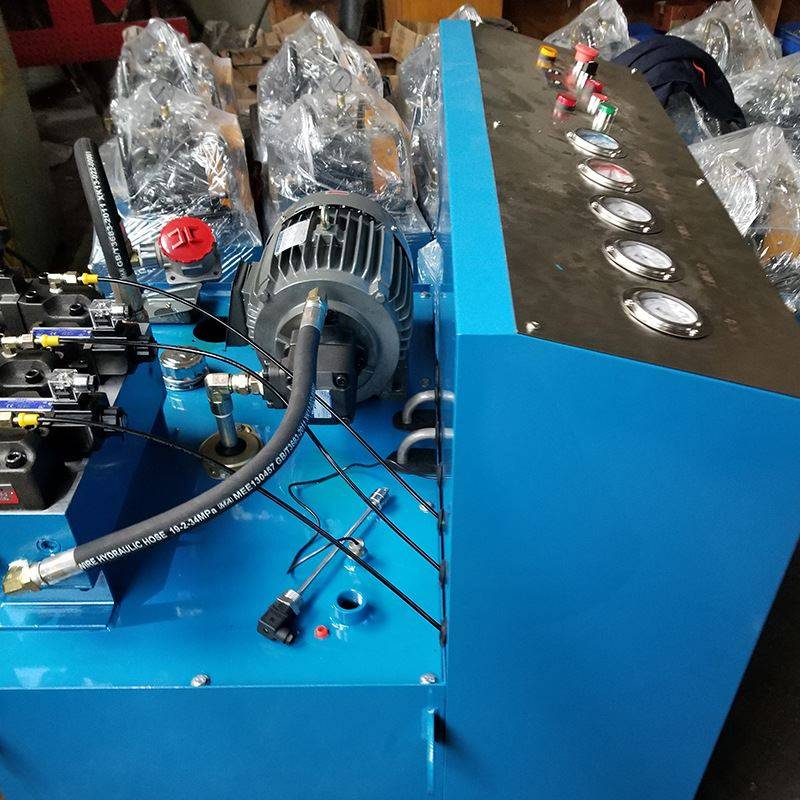 CNC punching hydraulic station automatic buffer hydraulic control system with cooler ultra -high pressure hydraulic pumping station