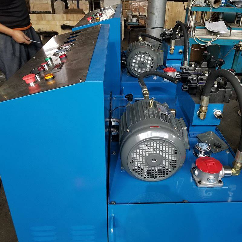 CNC punching hydraulic station automatic buffer hydraulic control system with cooler ultra -high pressure hydraulic pumping station