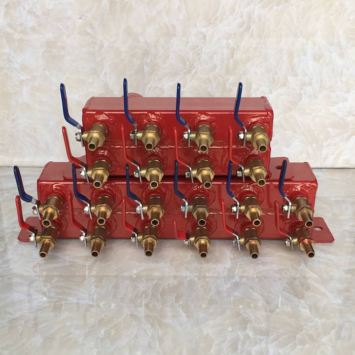 LSQ series cooling ditributors/sesar/ split block/multiple inlet Pauled in
