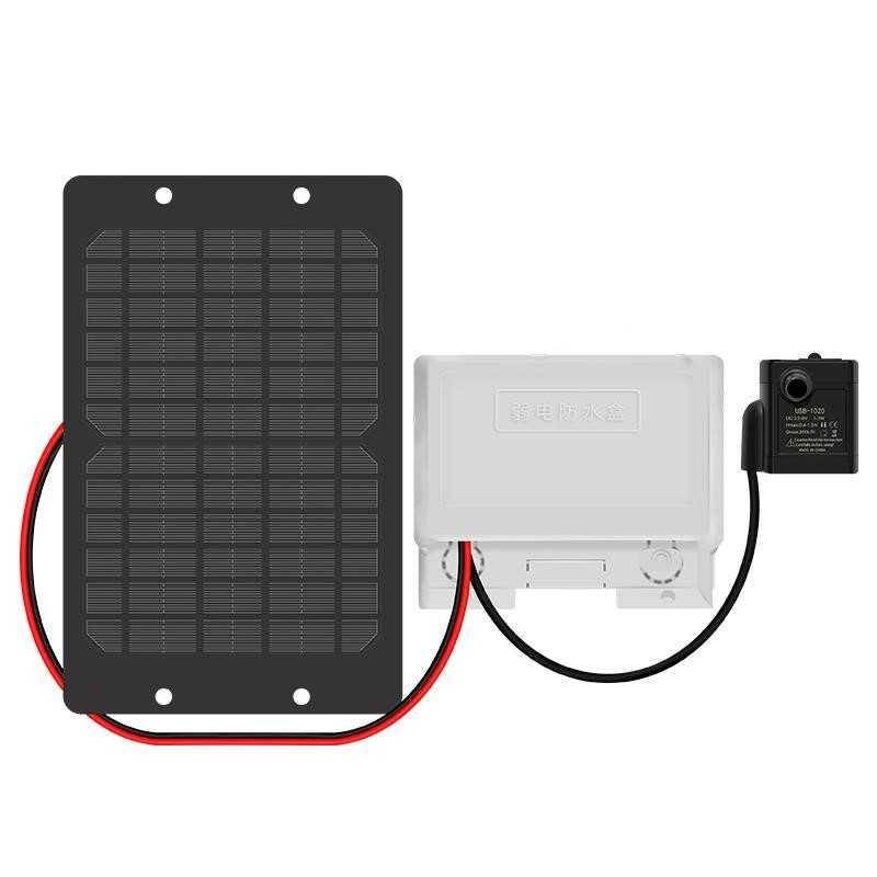 Solar cooling water and electricity circulation brush water cultivation pond water fish pond solar water circulating cylinder submersible pump cooling