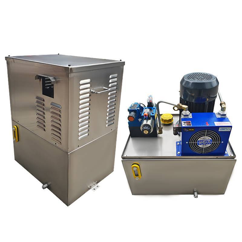Hydraulic station CNC oil pumping station Non -customized solenoid valve hydraulic oil duct cooler cooler hydraulic system power assembly