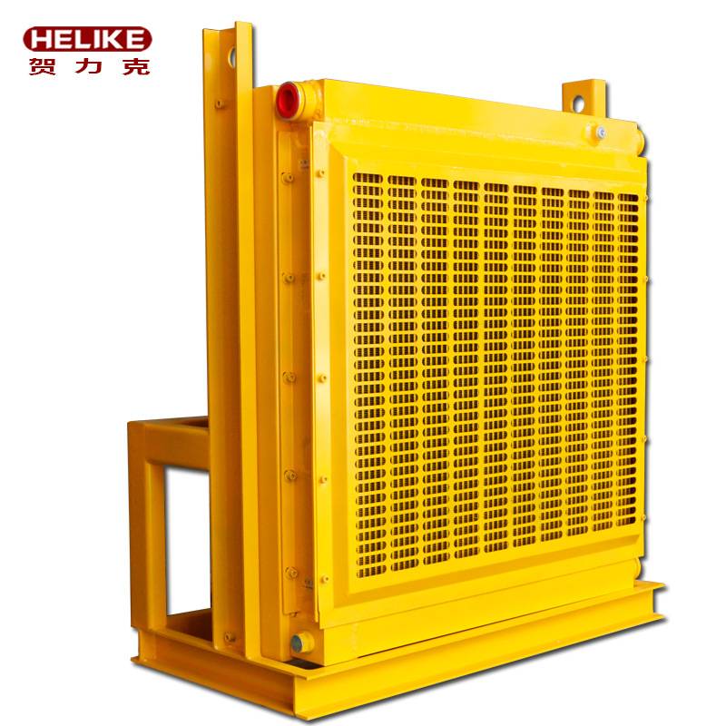 DXB enhanced the crusher cooling lubricating system wind cooler heat exchanger gear oil cooling OKEL wind and cold scattered