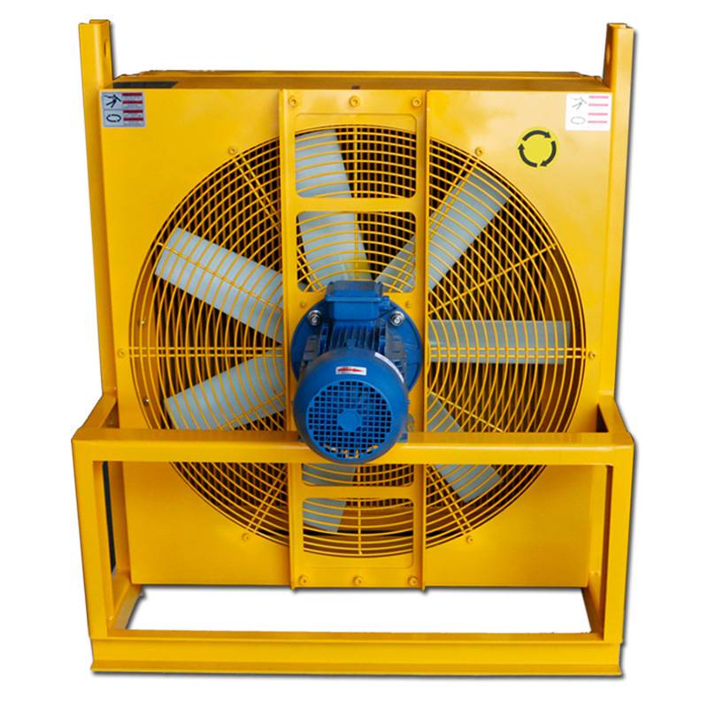 DXB enhanced the crusher cooling lubricating system wind cooler heat exchanger gear oil cooling OKEL wind and cold scattered