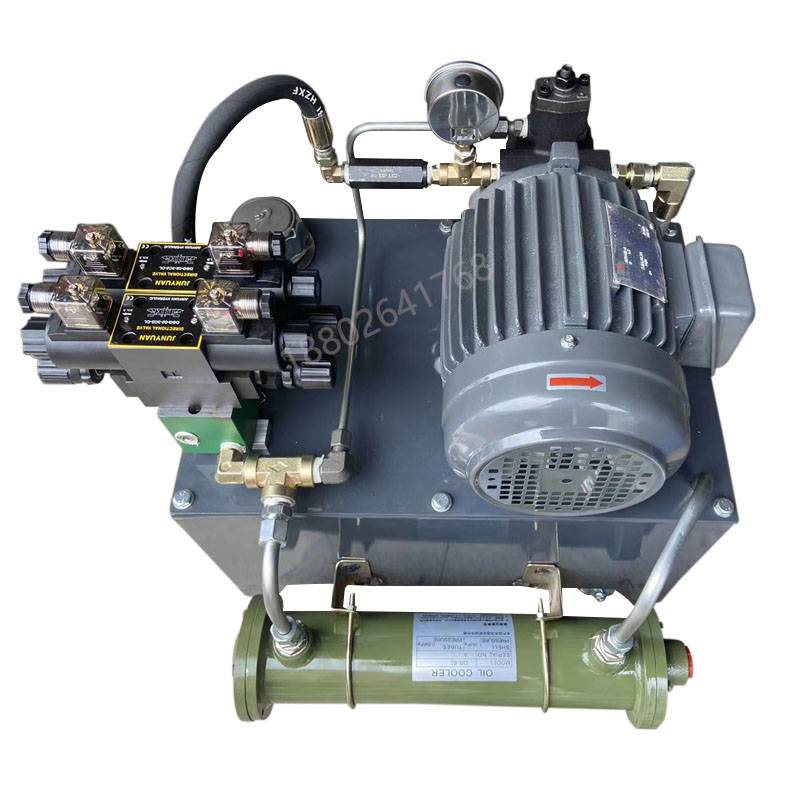 1.5kW/VP20/solenoid valve/water cooler injection molding mold pumping hydraulic station hydraulic system pumping station accessories