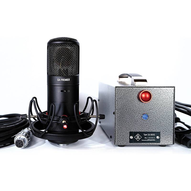 Gapremier GA-800G classic electronic tube microphone configuration cooling condensate system import microphone