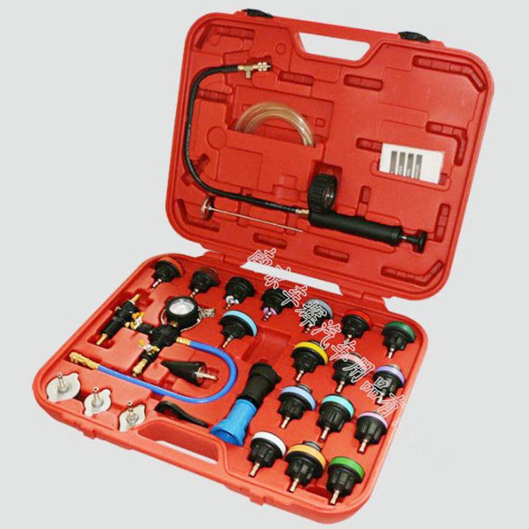 28 pieces of water tank leakage tank pumping vacuum -free anti -freezer replacement tool cooling liquid system pressure gauge water tank pressure meter