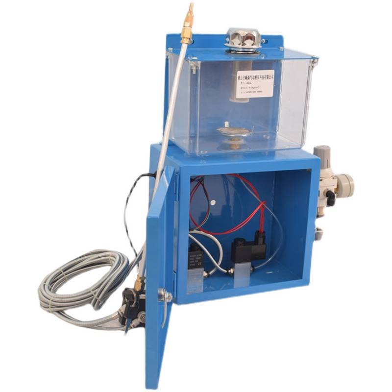 Machine tool cooling spray lubrication system Machine tool saw aluminum cutting cooling spray pump pneumatic lubrication pump