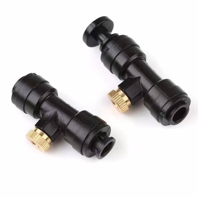 ENTENCO fan can DIY with spray ring atomizing cooling system set 5 spray head metal plastic joints
