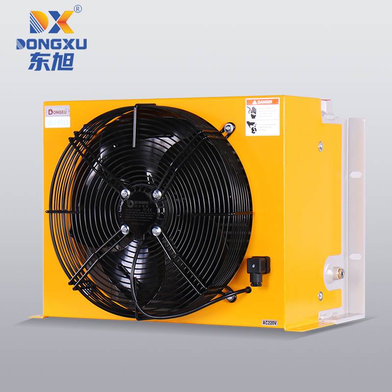 Dongxu hydraulic oil wind cooler AH1490 aluminum alloy wind cooling radiator aluminum wing tablet hydraulic system cooler