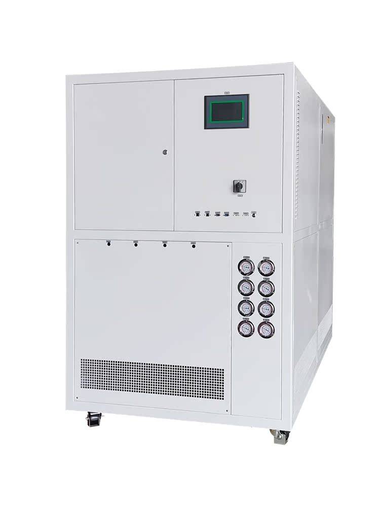 Guanya custom waste liquid distillation recycling equipment organic waste gas cooling liquefied system chemical refrigerator