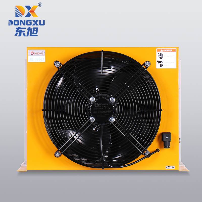 Dongxu hydraulic oil wind cooler AH1490 aluminum alloy wind cooling radiator aluminum wing tablet hydraulic system cooler