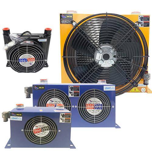 Hydraulic oil radiator wind cooler 1012 Industrial wind oil temperature cooler 0608 system pump station 0510