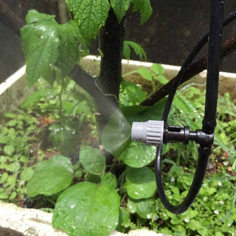 Automatic water pouring device timing spray system balcony flower cooling air -conditioning air -conditioning unit cooling and cooling equipment