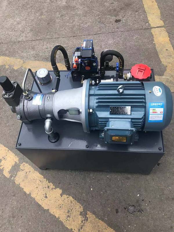 Hydraulic system electromagnetic replacement valve overflow valve return valve recovery filter cooler packing machine small hydraulic station assembly