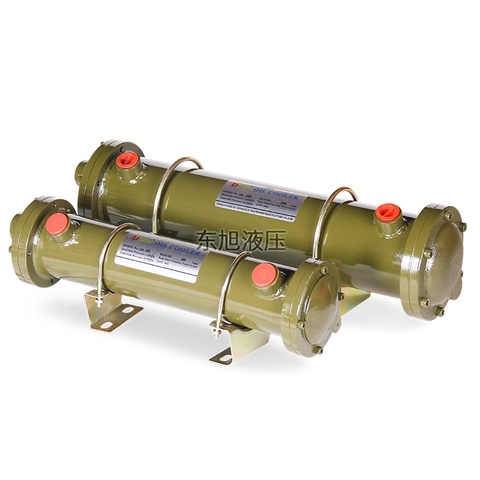 Hydraulic water cooling device and copper tube or column tube hydraulic oil radiator injection molding machine hydraulic system cooler