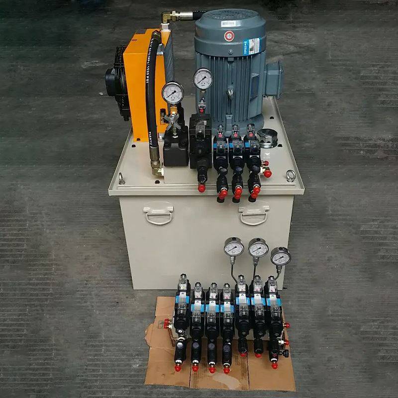 Dongguan Zhongtang Hydraulic Station Hydraulic System Punching Pinter Pumping Pump Station Small Wind Cooling Pump Station