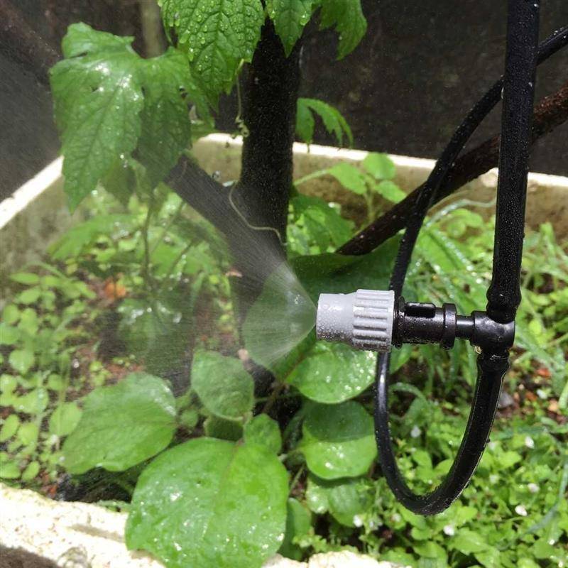 Automatic water pouring device timing spray system balcony flower cooling air -conditioning air -conditioning unit cooling and cooling equipment
